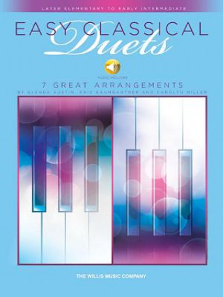 Carte Easy Classical Duets: Later Elementary to Early Intermediate Level 1 Piano, 4 Hands Hal Leonard Publishing Corporation