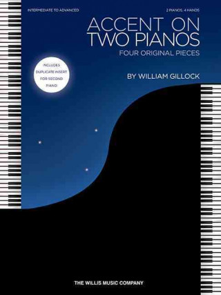 Książka Accent on Two Pianos: Intermediate to Advanced Level William Gillock