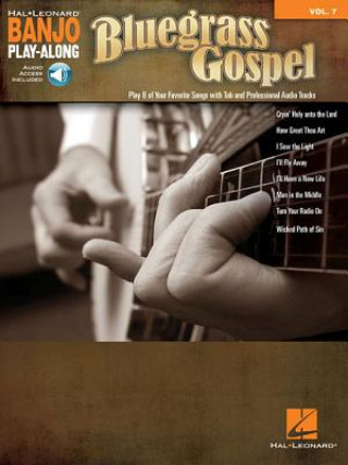 Carte Bluegrass Gospel: Banjo Play-Along Volume 7 Hal Leonard Publishing Corporation