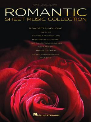 Kniha Romantic Sheet Music Collection Hal Leonard Publishing Corporation