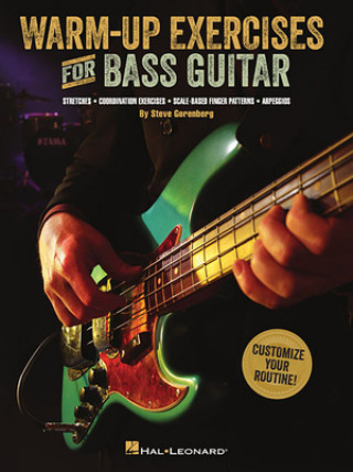 Book Warm-Up Exercises for Bass Guitar Steve Gorenberg