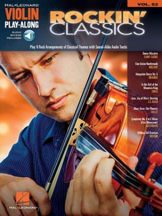 Carte Rockin' Classics: Violin Play-Along Volume 53 Hal Leonard Publishing Corporation