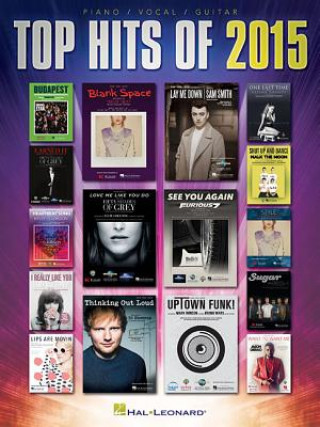 Könyv Top Hits of 2015 Hal Leonard