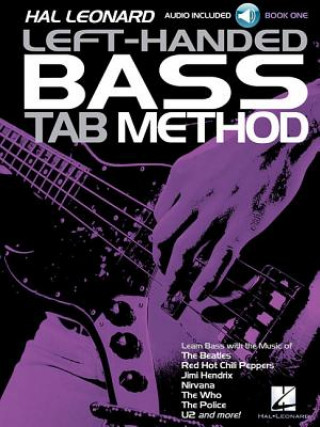 Carte Hal Leonard Left-Handed Bass Tab Method - Book 1 Eric W. Wills