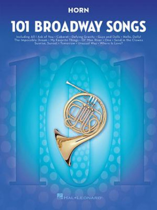 Kniha 101 Broadway Songs Hal Leonard Publishing Corporation