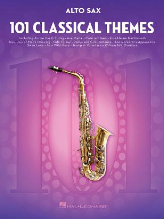 Kniha 101 Classical Themes for Alto Sax Hal Leonard Publishing Corporation