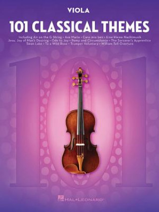 Carte 101 Classical Themes for Viola Hal Leonard Publishing Corporation