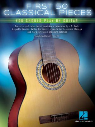 Книга First 50 Classical Pieces You Should Play on Guitar Hal Leonard Publishing Corporation