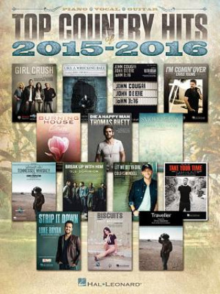 Книга Top Country Hits of 2015-2016 Hal Leonard Publishing Corporation