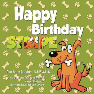 Boek Happy Birthday Stripe Ann Jones Crabbe