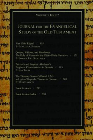 Carte Journal for the Evangelical Study of the Old Testament, 3.2 Stephen Andrews