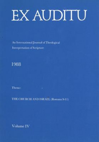 Libro Ex Auditu - Volume 04: An International Journal for the Theological Interpretation of Scripture Robert A. Guelich