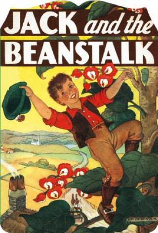 Kniha Jack and the Beanstalk Shape Book Laughing Elephant