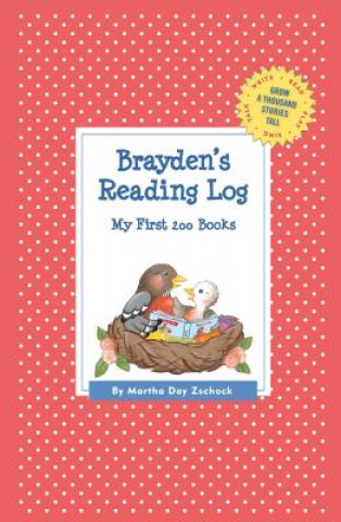 Kniha Brayden's Reading Log Martha Day Zschock