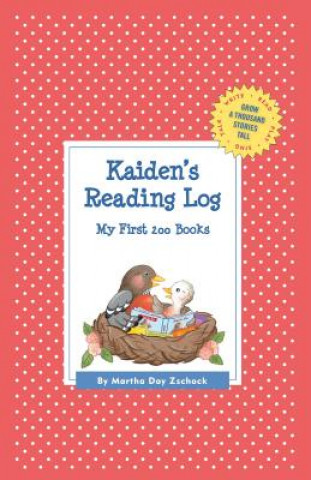 Carte Kaiden's Reading Log Martha Day Zschock