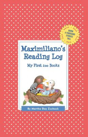 Knjiga Maximiliano's Reading Log Martha Day Zschock