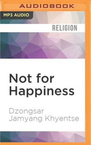 Numérique Not for Happiness: A Guide to the So-Called Preliminary Practices Dzongsar Jamyang Khyentse