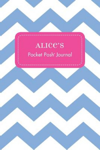 Kniha Alice's Pocket Posh Journal, Chevron Andrews McMeel Publishing