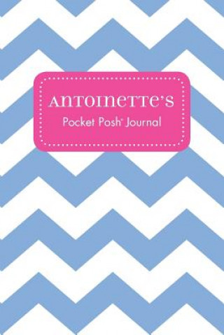 Libro Antoinette's Pocket Posh Journal, Chevron Andrews McMeel Publishing