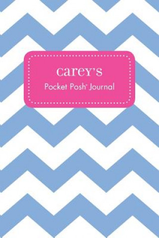 Kniha Carey's Pocket Posh Journal, Chevron Andrews McMeel Publishing