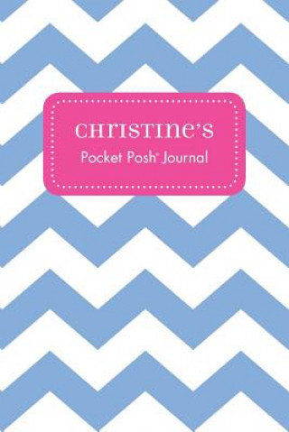 Carte Christine's Pocket Posh Journal, Chevron Andrews McMeel Publishing