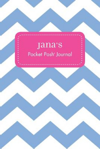 Carte Jana's Pocket Posh Journal, Chevron Andrews McMeel Publishing