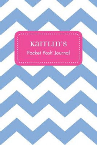 Carte Kaitlin's Pocket Posh Journal, Chevron Andrews McMeel Publishing