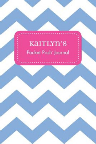 Carte Kaitlyn's Pocket Posh Journal, Chevron Andrews McMeel Publishing