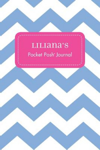 Carte Liliana's Pocket Posh Journal, Chevron Andrews McMeel Publishing
