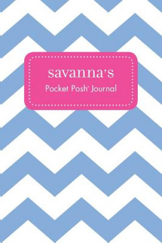 Kniha Savanna's Pocket Posh Journal, Chevron Andrews McMeel Publishing