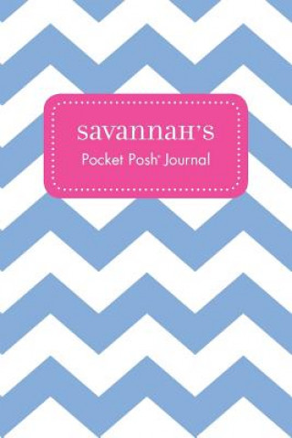 Kniha Savannah's Pocket Posh Journal, Chevron Andrews McMeel Publishing
