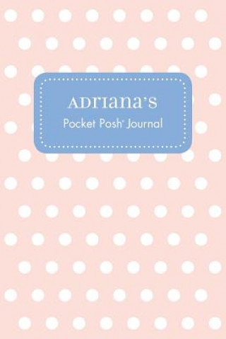 Carte Adriana's Pocket Posh Journal, Polka Dot Andrews McMeel Publishing