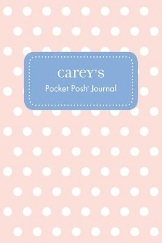 Carte Carey's Pocket Posh Journal, Polka Dot Andrews McMeel Publishing