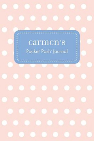 Carte Carmen's Pocket Posh Journal, Polka Dot Andrews McMeel Publishing