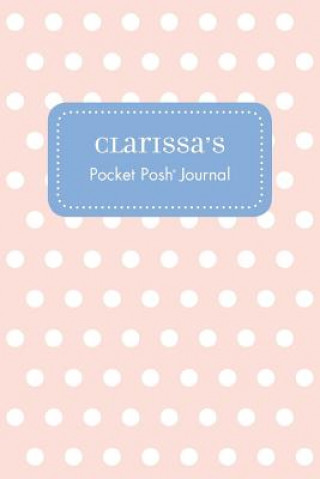 Carte Clarissa's Pocket Posh Journal, Polka Dot Andrews McMeel Publishing