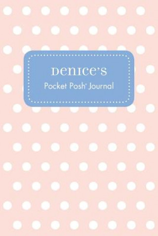 Carte Denice's Pocket Posh Journal, Polka Dot Andrews McMeel Publishing