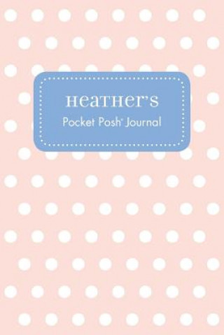 Carte Heather's Pocket Posh Journal, Polka Dot Andrews McMeel Publishing