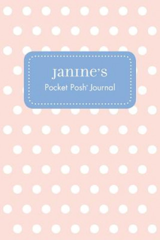 Carte Janine's Pocket Posh Journal, Polka Dot Andrews McMeel Publishing