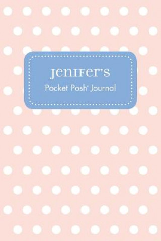 Carte Jenifer's Pocket Posh Journal, Polka Dot Andrews McMeel Publishing