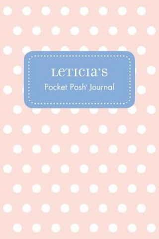 Carte Leticia's Pocket Posh Journal, Polka Dot Andrews McMeel Publishing