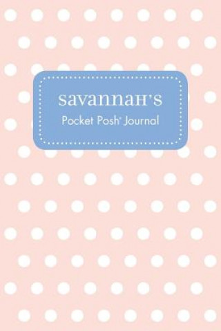 Kniha Savannah's Pocket Posh Journal, Polka Dot Andrews McMeel Publishing