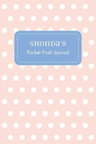 Carte Shonda's Pocket Posh Journal, Polka Dot Andrews McMeel Publishing