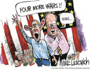 Book Four More Wars! Mike Luckovich