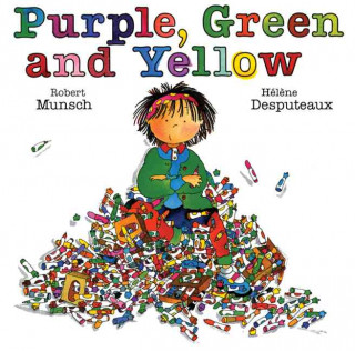 Книга Purple, Green and Yellow Robert N. Munsch