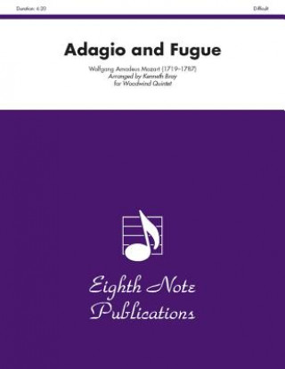 Libro Adagio and Fugue: Score & Parts Wolfgang Amadeus Mozart