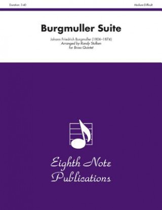 Knjiga Burgmuller Suite: Score & Parts Johann Friedrich Burgm Ller