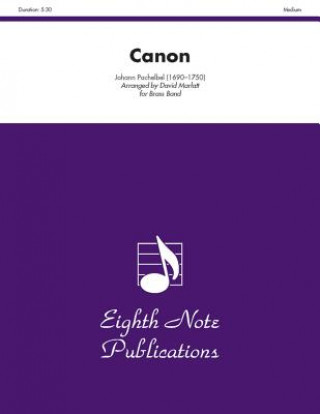 Book Canon: Conductor Score & Parts Johann Pachelbel