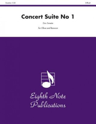 Książka Concert Suite No. 1 Don Sweete