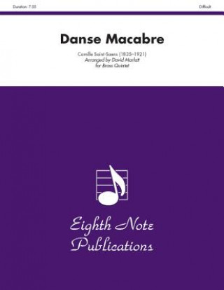 Kniha Danse Macabre: Score & Parts Camille Saint-Saens