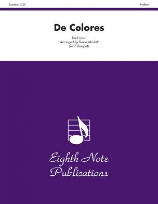 Könyv de Colores: Score & Parts David Marlatt